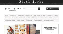 Desktop Screenshot of blankbooks.co.za